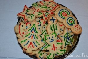 Имбирное печенье с грецкими орехами
