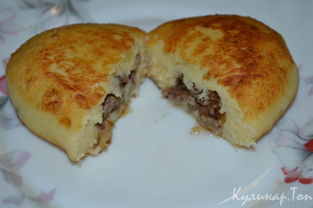 Картофельные зразы с мясом
