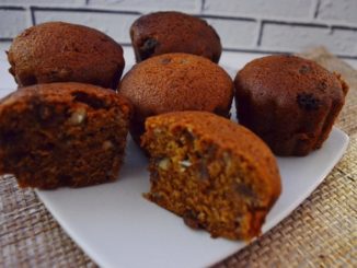 Кексы с сухофруктами и орехами