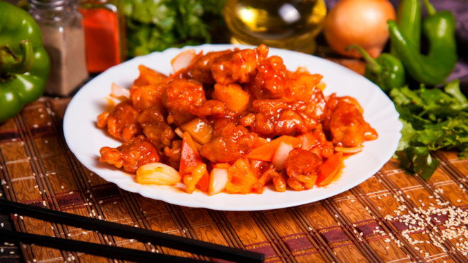 Кисло-сладкий китайский соус для курицы Кисло-сладкий китайский соус для курицы