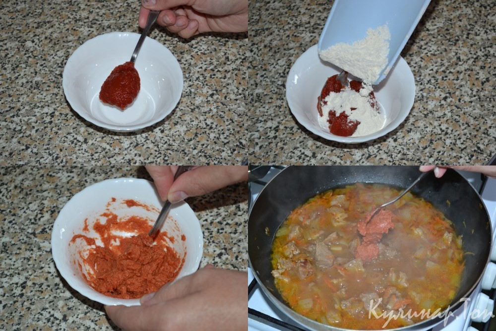 Классический гуляш из говядины