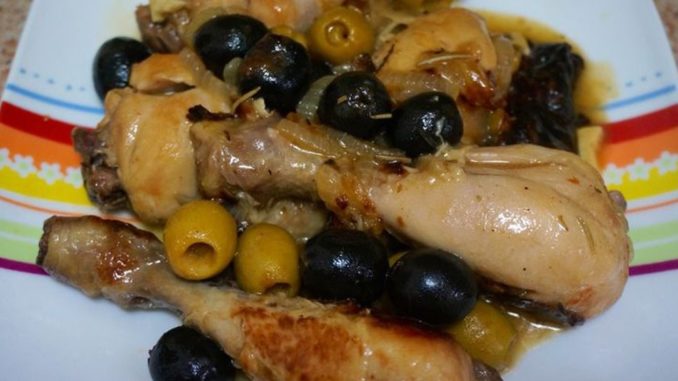 Курица по-андалузски Курица по-андалузски