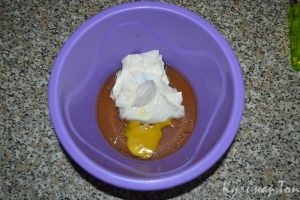 Овсяное печенье на сметане с изюмом
