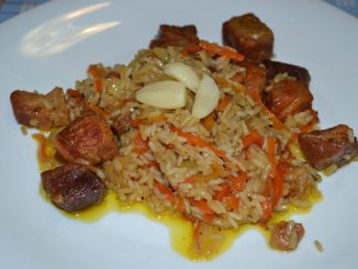 Плов со свининой и зирой