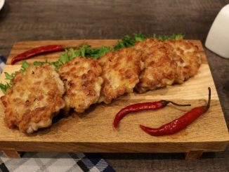 Рубленные котлеты из свинины