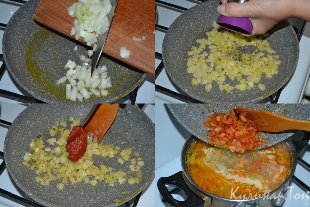 Щи из пекинской капусты с курицей