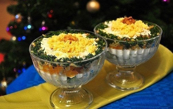 Салат-коктейль «Сладкая птичка» Салат-коктейль «Сладкая птичка»