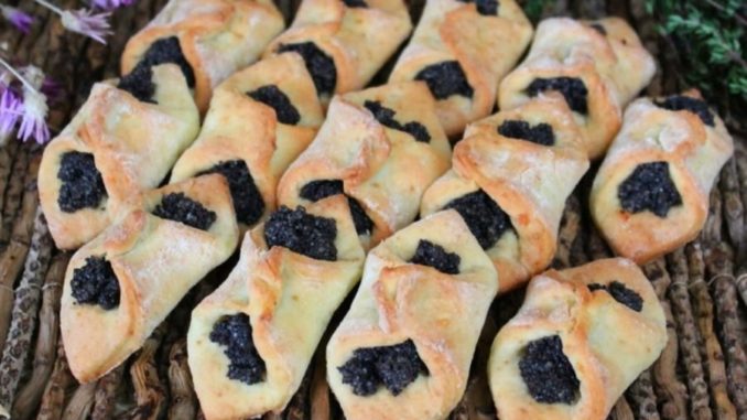 Творожное печенье с маком Творожное печенье с маком