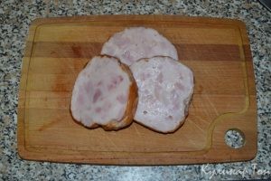 Бургеры с куриной колбасой