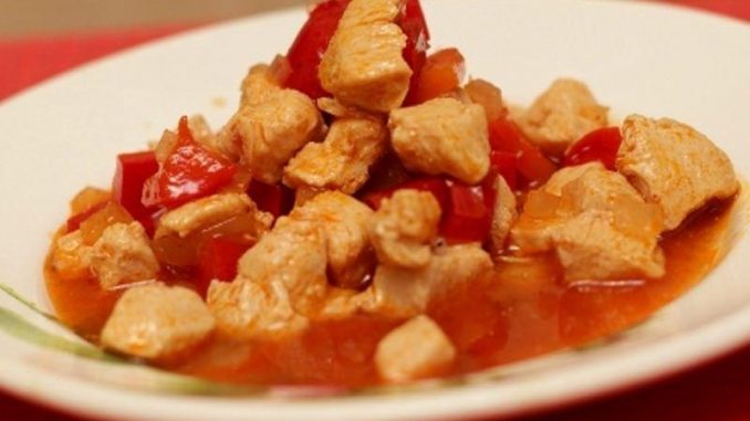 Гуляш из курицы Гуляш из курицы