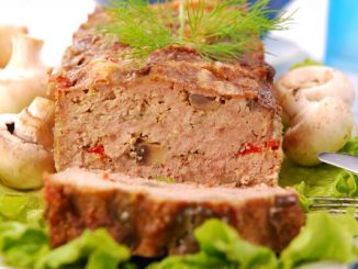 Хлебец из индейки с шампиньонами