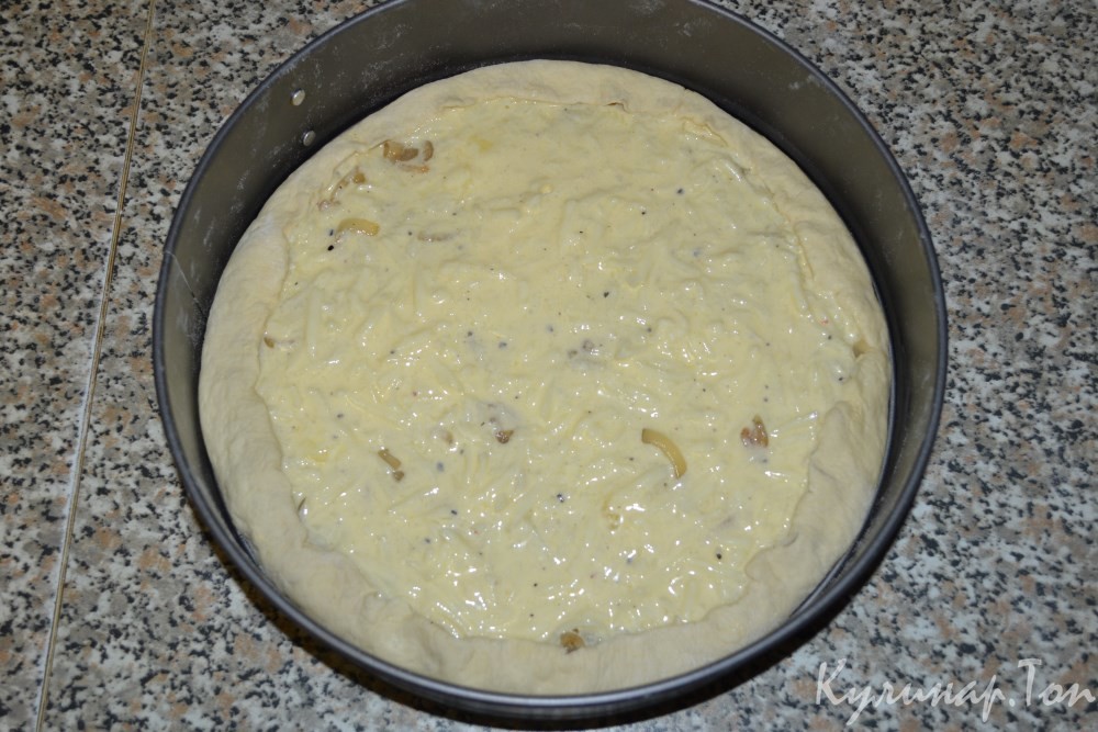 Луковый пирог