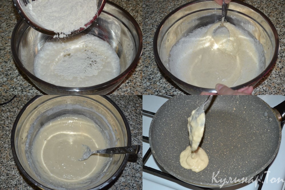 Панкейки на молоке