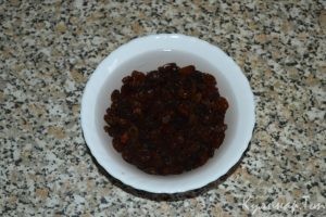 Песочное печенье с изюмом