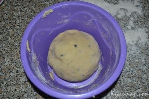 Песочное печенье с изюмом
