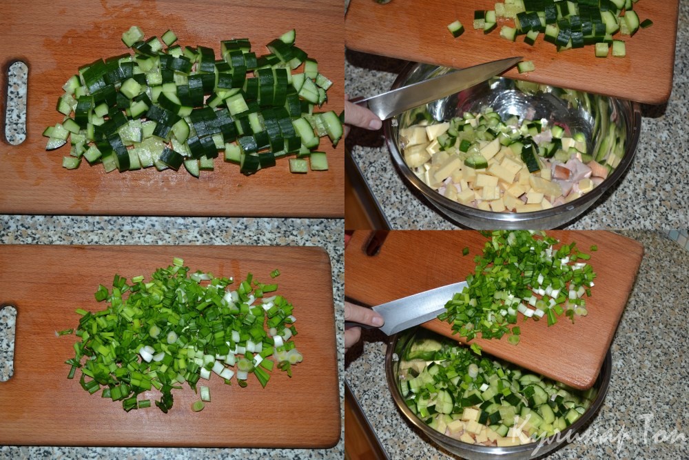 Салат «Курочка ряба»