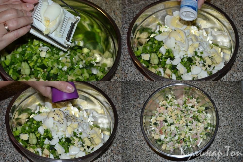 Салат «Курочка ряба»