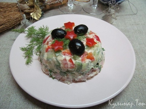 Салат «Январский»