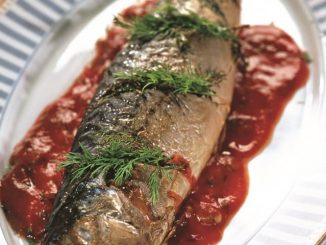 Скумбрия с укропом