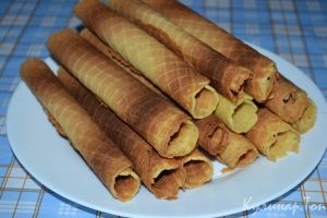 Сладкие кукурузные вафли