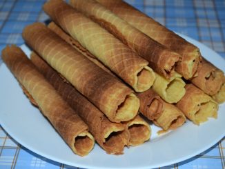 Сладкие кукурузные вафли