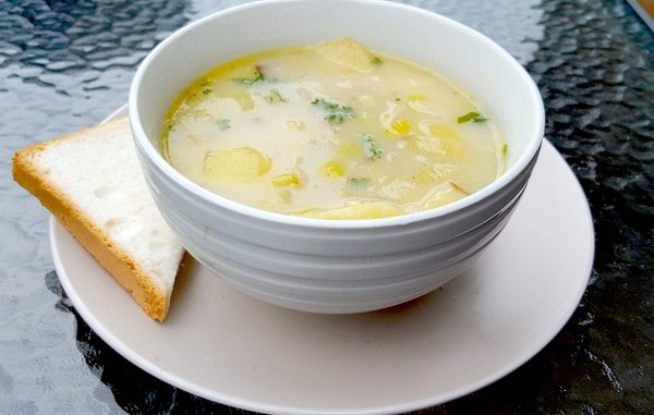 Суп картофельно-оливковый Суп картофельно-оливковый