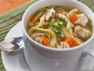 Суп-лапша домашняя мясная