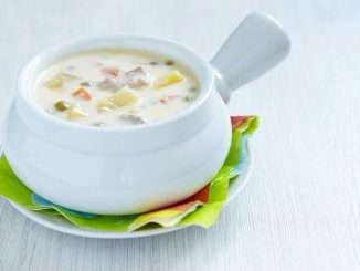 Сырный суп с куриным филе