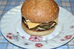 Бургеры с хумусом