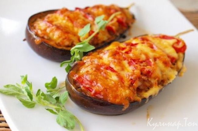 Карныярык (фаршированные баклажаны)