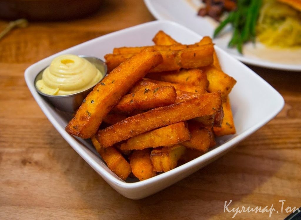 Картофель фри в духовке
