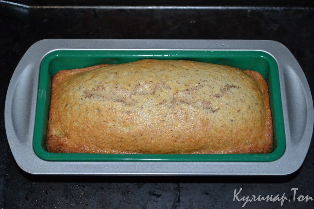 Кекс с грецкими орехами