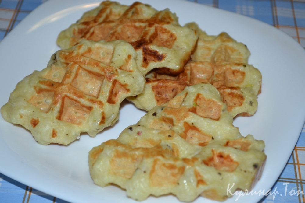 Луковые вафли
