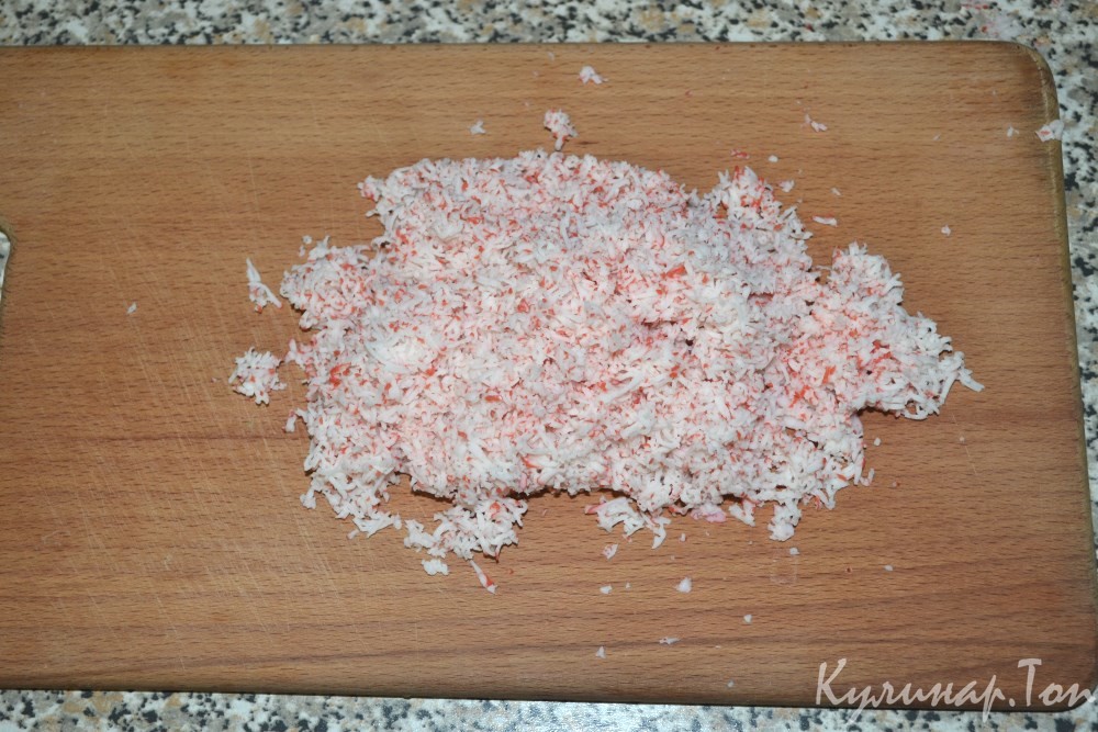 Рафаэлло из крабовых палочек
