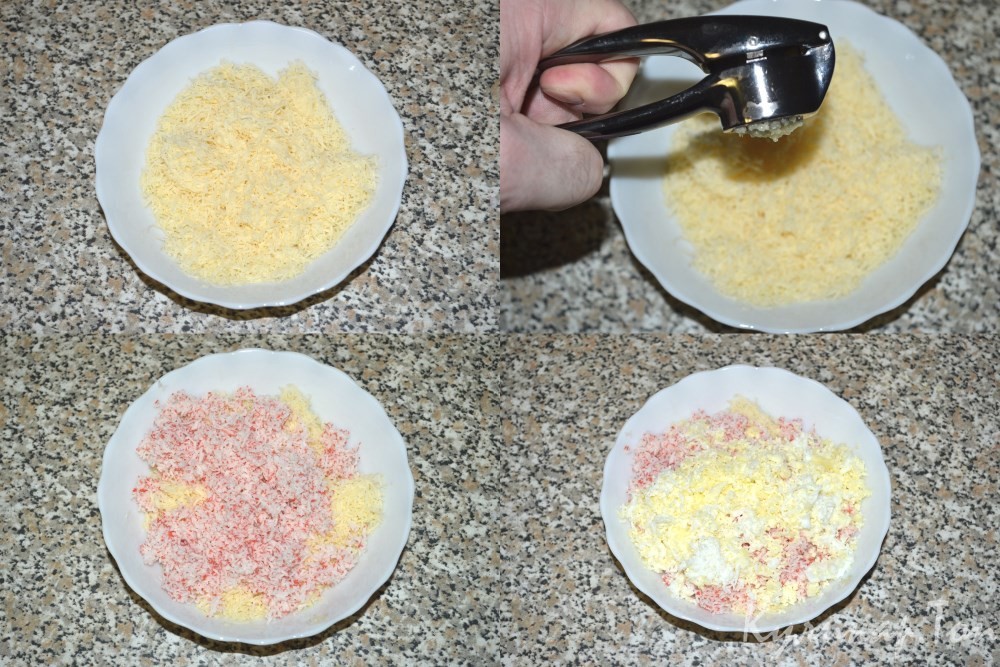 Рафаэлло из крабовых палочек