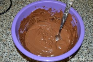 Шоколадные песочные вафли