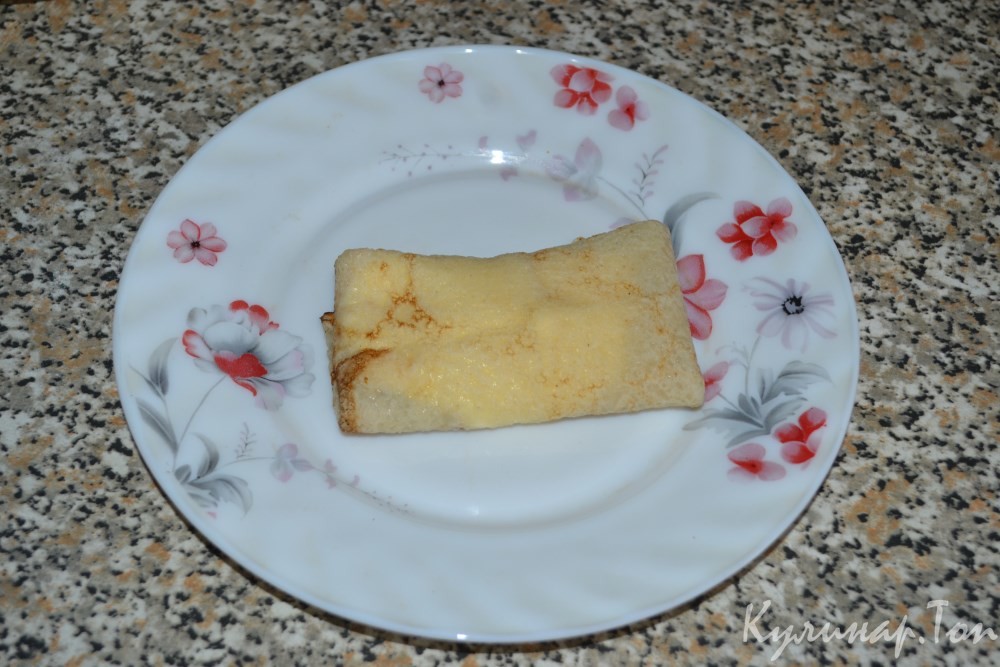 Блинчики с творогом