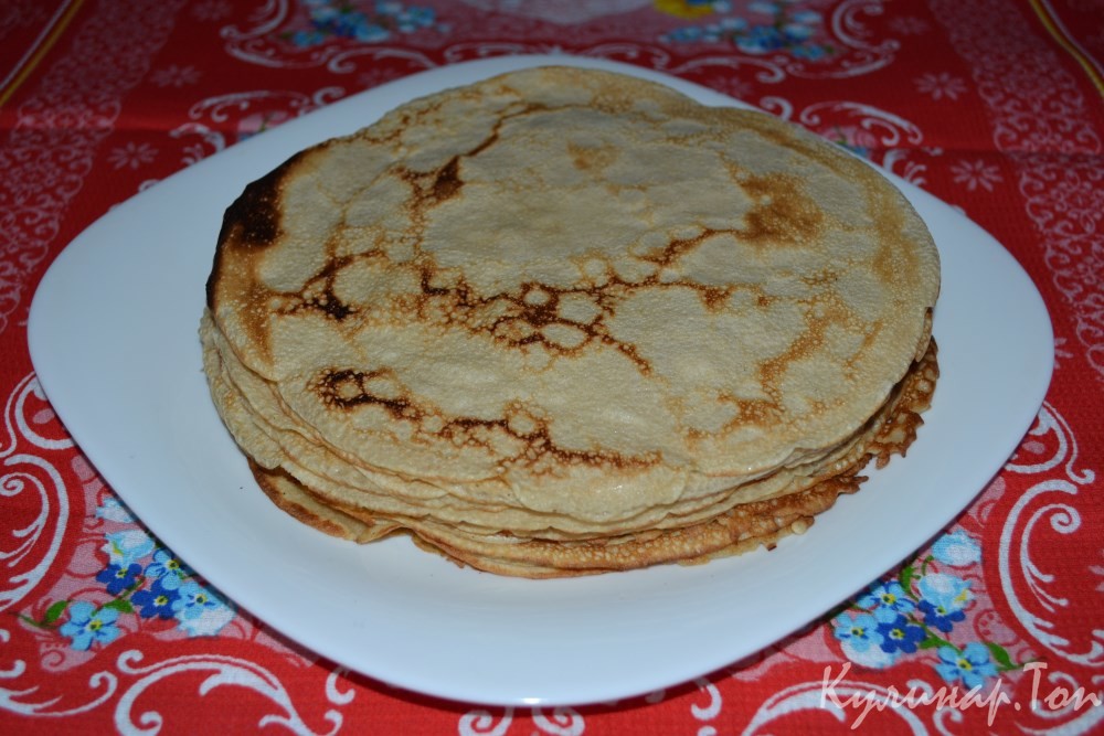 Блины из овсяной муки