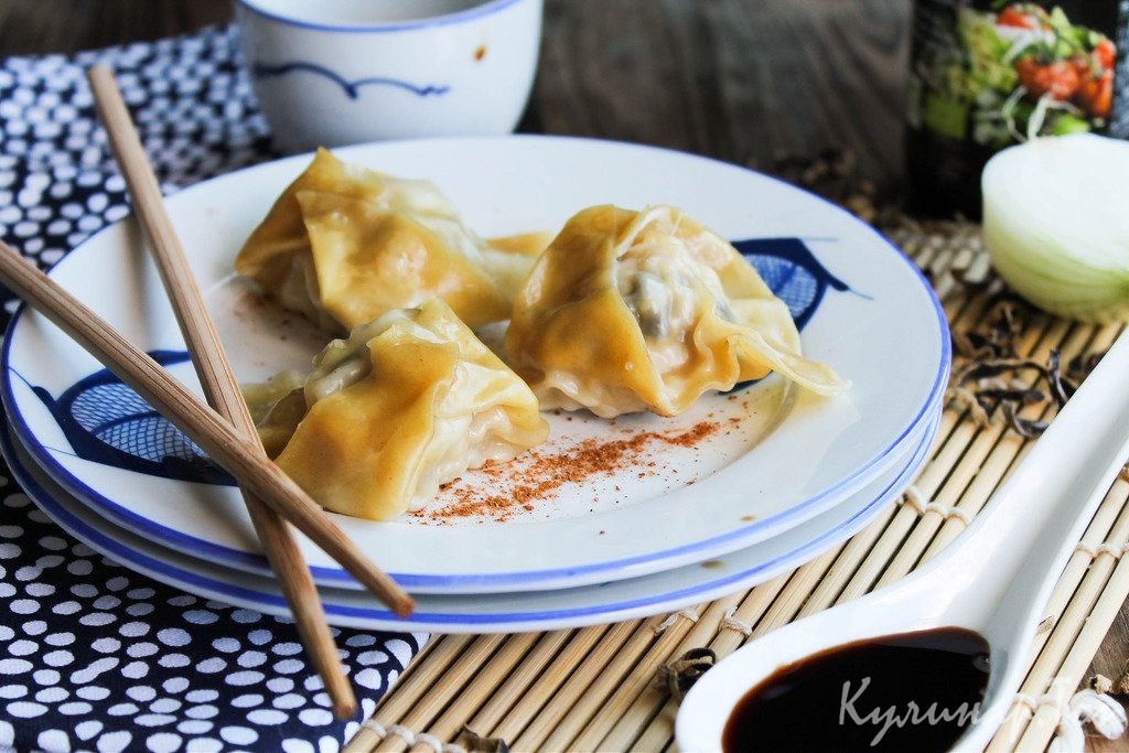 Китайские паровые пельмени
