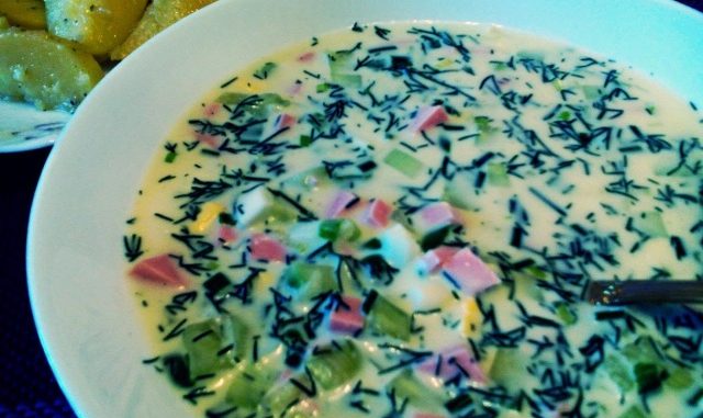 Окрошка по-сибирски Окрошка по-сибирски
