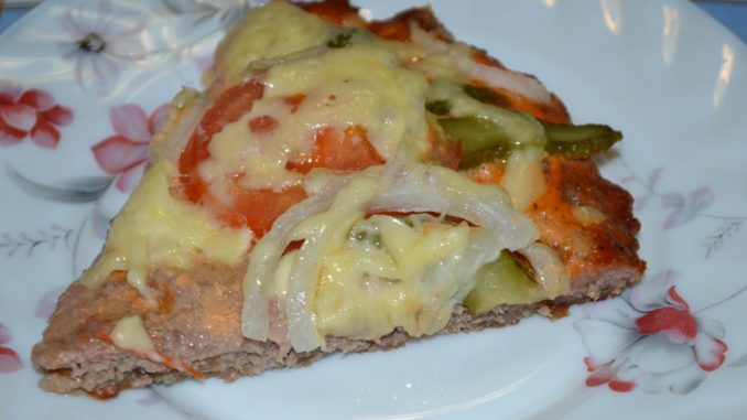 Пицца на мясной основе-08 Пицца на мясной основе