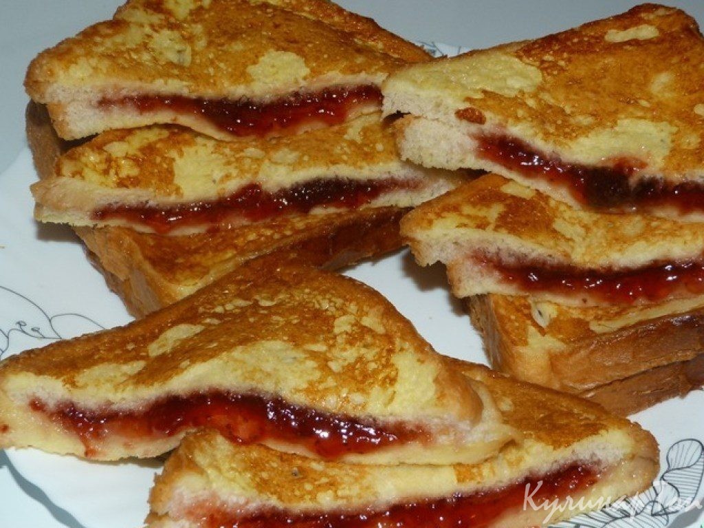 Сэндвичи с джемом