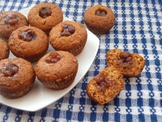 Яблочные кексы на кукурузной муке