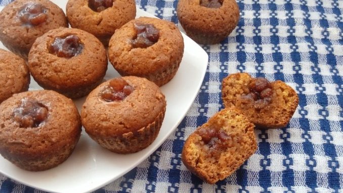 Яблочные кексы на кукурузной муке Яблочные кексы на кукурузной муке