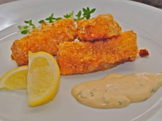 Жаренная в кляре треска