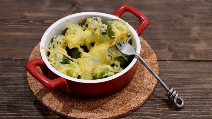 Брюссельская капуста с сыром Брюссельская капуста с сыром