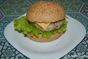 Фишбургер с пангасиусом