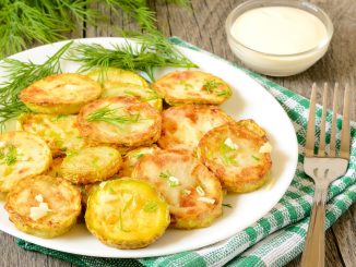 Кабачки с чесноком в мультиварке