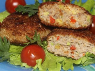 Котлеты с овощами