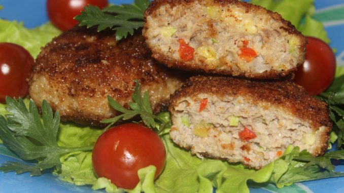 Котлеты с овощами Котлеты с овощами